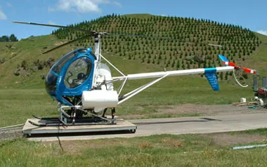 Hughes 300 helicopter